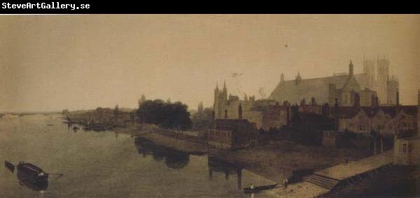 Peter Dewint A View of Westminster Hall,Abbey c.from the bridge (mk47)